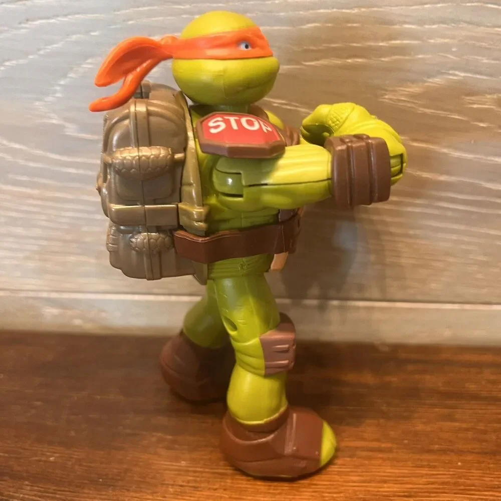Ninja Turtles Lot Of 4 Eye Popping Luigi‎ Donatello Michaelangelo TMNT